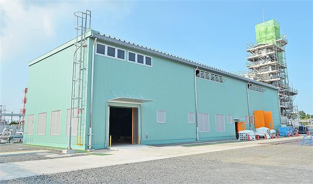 三菱ケミカルグループが茨城事業所に建設中の廃プラ油化設備