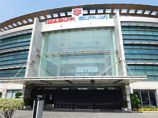 デリー近郊にあるマルチ・スズキ本社。ティア１にも現地開発の強化を呼びかける