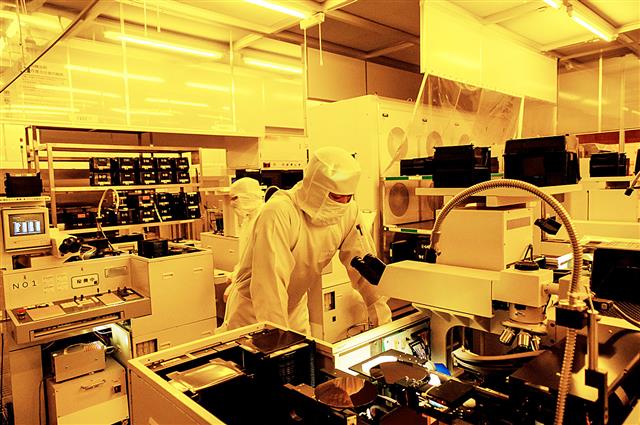 やしろ事業所のクリーンルーム