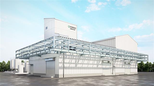 岡山工場合成第１０工場の完成イメージ
