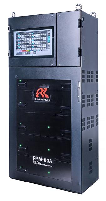 １台で最大８０ポイントの毒性ガス検知が可能