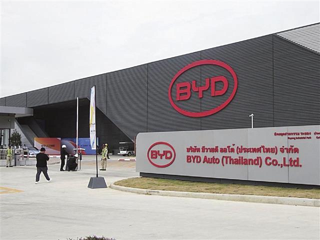 中国の自動車ＯＥＭはグローバル展開を加速している。ＢＹＤはタイ工場でＥＶ生産を本格化させた