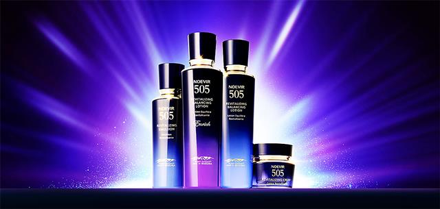 美しさを呼び覚ます。エイジングケアシリーズ「ノエビア　５０５＜医薬部外品＞」