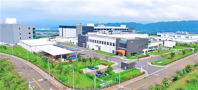 増強投資をした銅鑼工場（苗栗県）