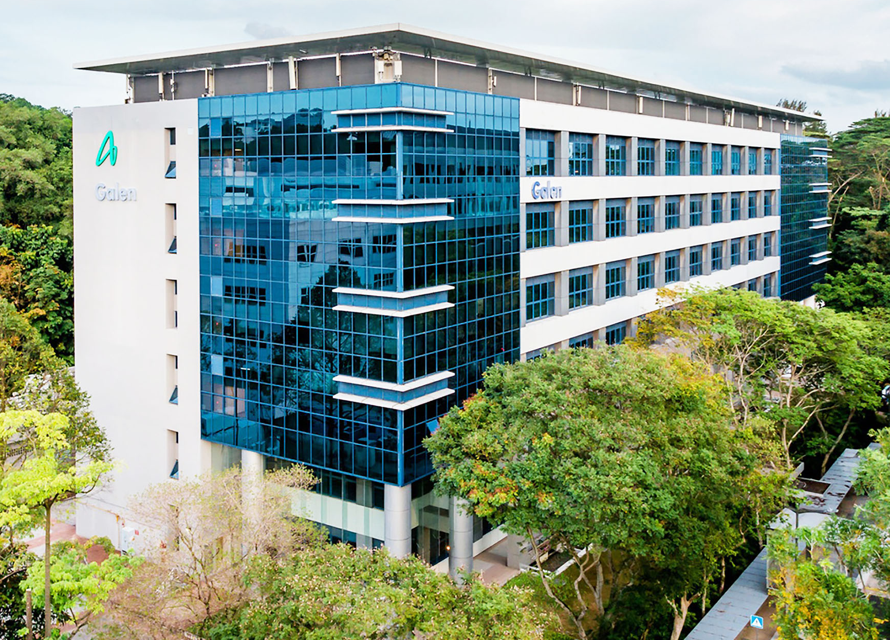 クラレアジアパシフィックのテクニカルセンターが入る「Ｔｈｅ　Ｇａｌｅｎ」