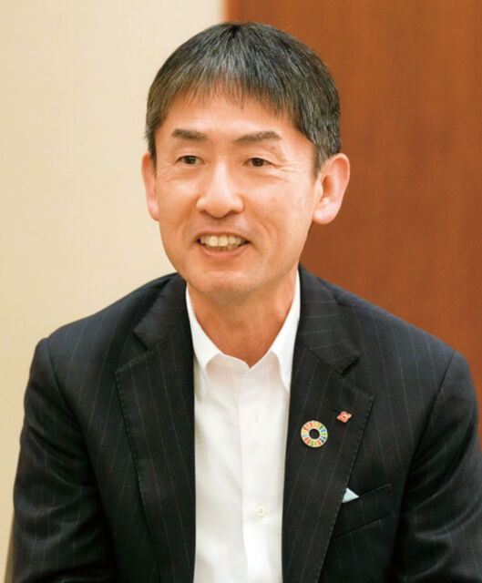 住友化学　水戸信彰社長