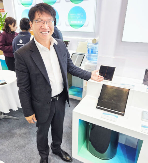 フィルム技術などをＰＳＣ開発に生かす聚石化学の楊ＣＥＯ